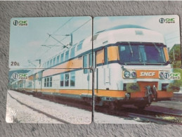 CHINA - TRAIN-001 - PUZZLE SET OF 4 CARDS - Chine