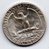 Etats-Unis , Quarter Dollar 1958 D DENVER, Washington , En Argent - 1932-1998: Washington