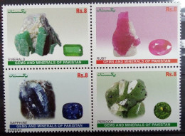 Pakistan 2012, Gemstones, MNH S/S - Pakistan