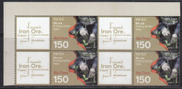 Block My Stamp 2023 Rio Tinto Mining Industry Iron Ore  Titanium Lithium Copper Diamond Mineral Plant Biodiversity India - Hojas Bloque
