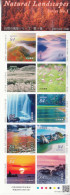 2021 Japan Natural Landscapes Photography Miniature Sheet Of 10 MNH @ BELOW FACE VALUE - Nuovi