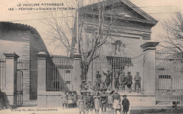 PERTUIS (Vaucluse) - La Chapelle De L'Hôtel-Dieu - Cachet En Pointillés Ginasservis - Voyagé 1906 (2 Scans) - Pertuis