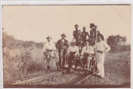 Opzichter Van Den Weg Met Pomp En Pomp Boys Nabij Kaapmuiden. Foto, Geen Postkaart. * - Afrique Du Sud