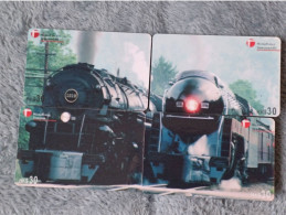 CHINA - TRAIN-016 - PUZZLE SET OF 4 CARDS - Chine