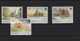 Jersey Michel Cat.No. Mnh/** 453/456 - Jersey