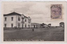 Um Trecho Da Rua Castro Seromenho Em Nova-Lisboa, Angola. * - Angola