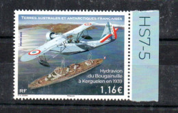 TAAF - FSAT - 2023 - AVIATION - PLANES - AVIONS - HYDRAVION - FLYING BOAT - SHIP - NAVIRE - - Unused Stamps