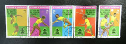 Sao Tome Und Principe Mi 738-742 , Sport , Gestempelt - Sao Tome Et Principe