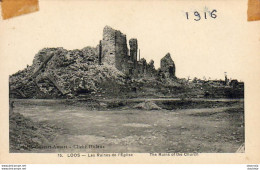 D59  LOOS  Les Ruines De L'Eglise - Loos Les Lille