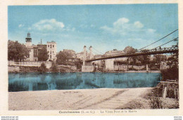 D47   CASTELMORON  Le Vieux Pont Et La Mairie       ....... - Castelmoron