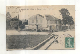 11. Valenton, Place Du Chapeau à Cornes, La Poste - Valenton