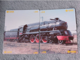 CHINA - TRAIN-031 - PUZZLE SET OF 4 CARDS - China