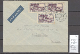 Gabon- Lettre - Cachet De MOUNDOU - 1937 Pour La Belgique - Storia Postale