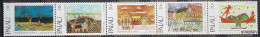 Palau 1983, Christmas, MNH Stamps Strip - Palau