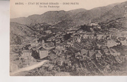 Etat De Minas Geraes - Ouro Preto - Un Des Faubourgs  NO VG - Belo Horizonte
