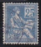 France  .  Y&T   .    114       .     O        .     Oblitéré - Usati