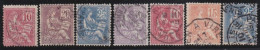 France  .  Y&T   .    112 /118      .     O        .     Oblitéré - Used Stamps