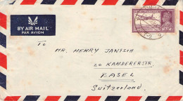 INDIA - AIRMAIL 1947 BOMBAY - SUISSE  / 5271 - 1936-47  George VI