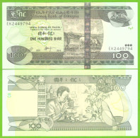 ETHIOPIA 100 BIRR 2015  P-52g  UNC - Etiopía