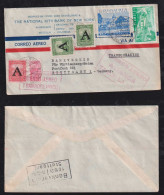 Colombia 1951 Airmail Cover AVIANCA Medellin X STUTTGART Germany Bankverein - Colombia