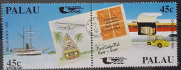 Palau 1990, International Stamps Exhibition PACIFICA, MNH Stamps Strip - Palau