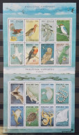 Palau 1994, Philatelic Fantasies - Flight And Fauna, Two MNH S/S - Palau