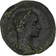 Alexandre Sévère, Sesterce, 225, Rome, Bronze, TTB, RIC:439d - Les Sévères (193 à 235)