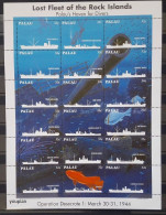 Palau 1995, Lost Fleet Of The Rock Islands, MNH Sheetlet - Palau