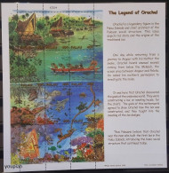 Palau 1998, The Legend Of Orachel, MNH Sheetlet - Palau