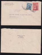 Colombia SCADTA 1925 Airmail Cover CARTAGENA X BARRANQUILLA - Colombia