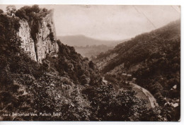 REAL PHOTOGRAPHIC POSTCARD SWITZERLAND VIEW - MATLOCK BATH DERBYSHIRE - LOCAL PUBLISHER WITH WEST DIDSBURY MANCHESTER PM - Derbyshire