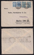 Colombia SCADTA 1928 Airmail Cover BOGOTA X BERLIN Germany Back Kolumbianische Luftpost 10 Tage Zeitgewinn Postmark - Colombia