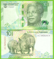 SOUTH AFRICA 10 RAND ND 2023 P-W148 UNC - Südafrika