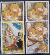 Palestine 1999, Christmas, MNH Stamps Set With One Unusual Stamp - Palestine