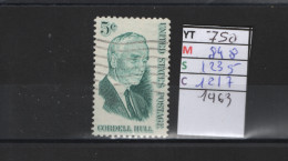 PRIX FIXE Obl  750 YT 848 MIC 1235 SCO 1217 GIB Cordell Hull 1963  58A/10 - Usati