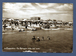 CESENATICO - LA SPIAGGIA VISTA DAL MARE  - ITALIE - Cesena