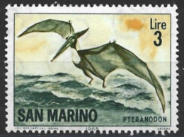 San Marino 1965. Scott #614 (MH) Dinosaur, Pteranodon - Ungebraucht