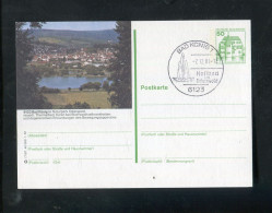 "BUNDESREPUBLIK DEUTSCHLAND" 1981, Bildpostkarte Mit Bildgleichem Stempel Ex "BAD KOENIG" (60088) - Geïllustreerde Postkaarten - Gebruikt