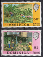 DOMINICA/1976/MNH/SC#511-2/ NATL. DAY / LOCAL CULTURE /PARTIAL SET - Dominique (...-1978)