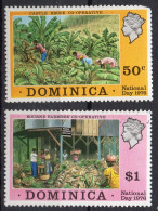 DOMINICA/1976/MNH/SC#511-2/ NATL. DAY / LOCAL CULTURE /PARTIAL SET - Dominica (...-1978)