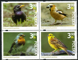 POLAND 2023 FAUNA Animals BIRDS - Fine Set MNH - Nuovi