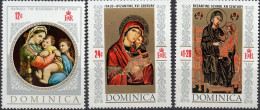 DOMINICA/1968/MNH/SC#241/ CHRISTMAS / PAINTINGS / ART/ 5c MISSED - Dominica (...-1978)