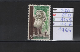 PRIX FIXE Obl  760 YT 858 MIC 1245 SCO 1247 GIB John Muir 1964  58A/10 - Usati