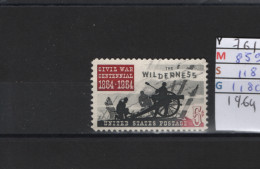 PRIX FIXE Obl  761 YT 859 MIC 1181 SCO 1247 GIB Centenaire De La Guerre Civile 1964  58A/10 - Gebraucht