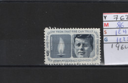 PRIX FIXE Obl  762 YT 860 MIC 1246 SCO 1228 GIB 1er  Anniversaire De La Mort Du Président Kennedy 1964  58A/10 - Usati