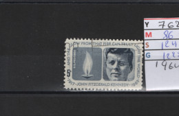 PRIX FIXE Obl  762 YT 860 MIC 1246 SCO 1228 GIB 1er  Anniversaire De La Mort Du Président Kennedy 1964  58A/10 - Gebraucht