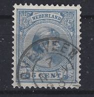 NVPH Nederland Netherlands Pays Bas Niederlande Holanda 35 CANCEL OVERVEEN Kleinrond ; Wilhelmina 1891 - Usados