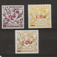 1945 MNH Suriname Airmail NVPH LP24-26 Postfris** - Suriname ... - 1975