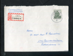 "BERLIN" 1964, Mi. 248 EF Auf Reco-Brief Ex Hamburg (60096) - Storia Postale