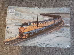 CHINA - TRAIN-076 - PUZZLE SET OF 4 CARDS - Chine